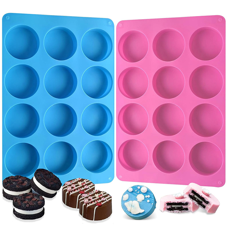 Round Silicone Molds 12-Cavity - Eco Soap recension och pris