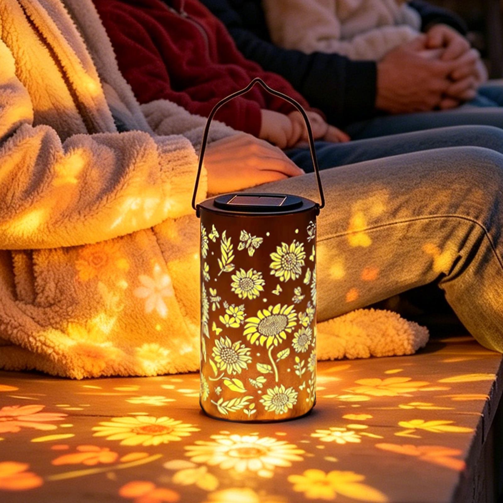Sunflower Solar Lantern Weathe - Solar Garden Light recension och pris