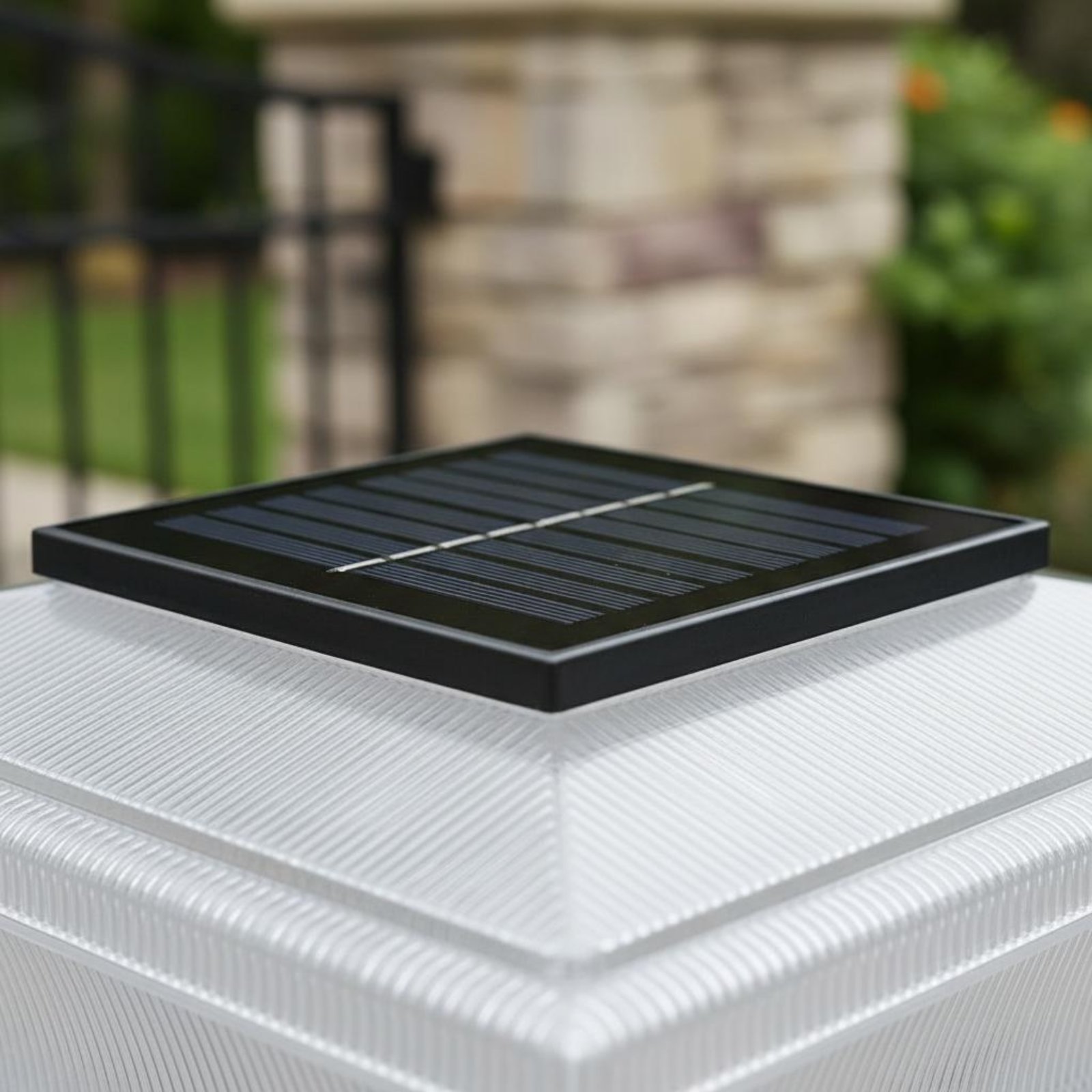 Solar Post Cap Light Wireless  - Solar Garden Light recension och pris