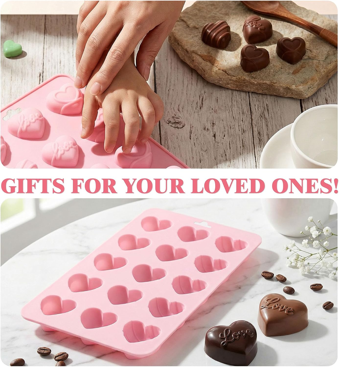 Heart Silicone Molds,Heart Cho - Eco Soap recension och pris