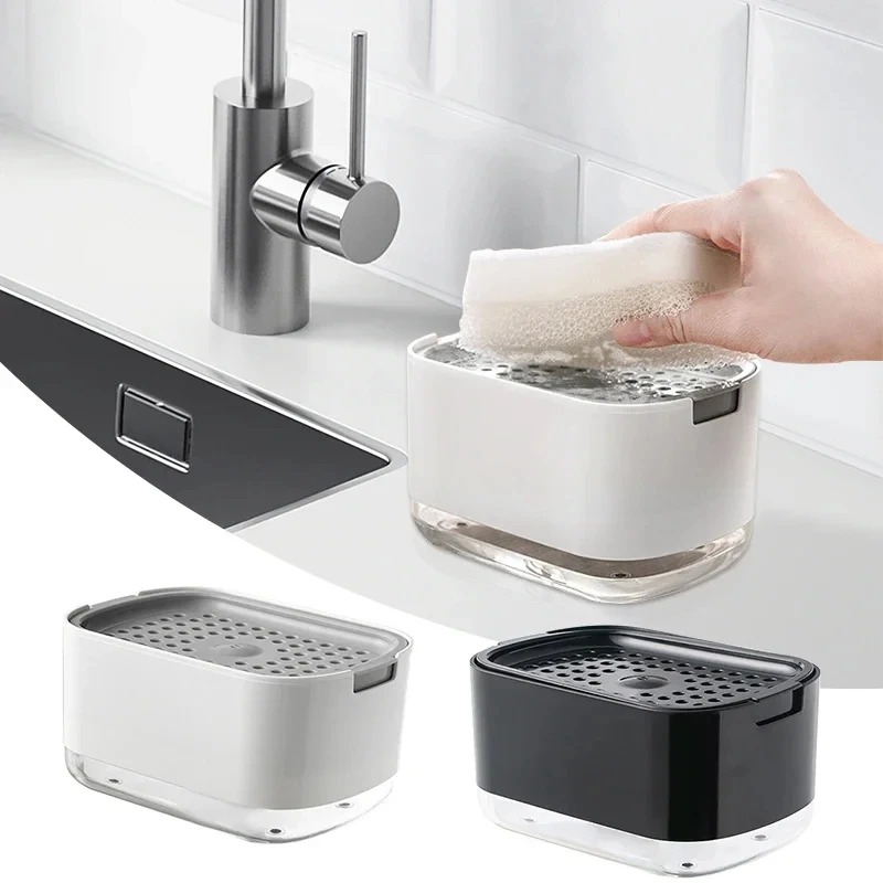 2In1 Dish Soap Dispenser Liqui - Eco Sponge recension och pris