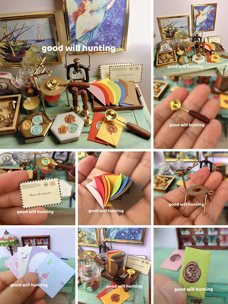 Dollhouse Miniature Envelope F - Beeswax Wrap recension och pris