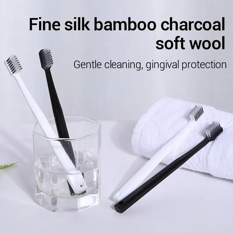 2-10PC Eco-Friendly Bamboo Cha - Bamboo Toothbrush recension och pris