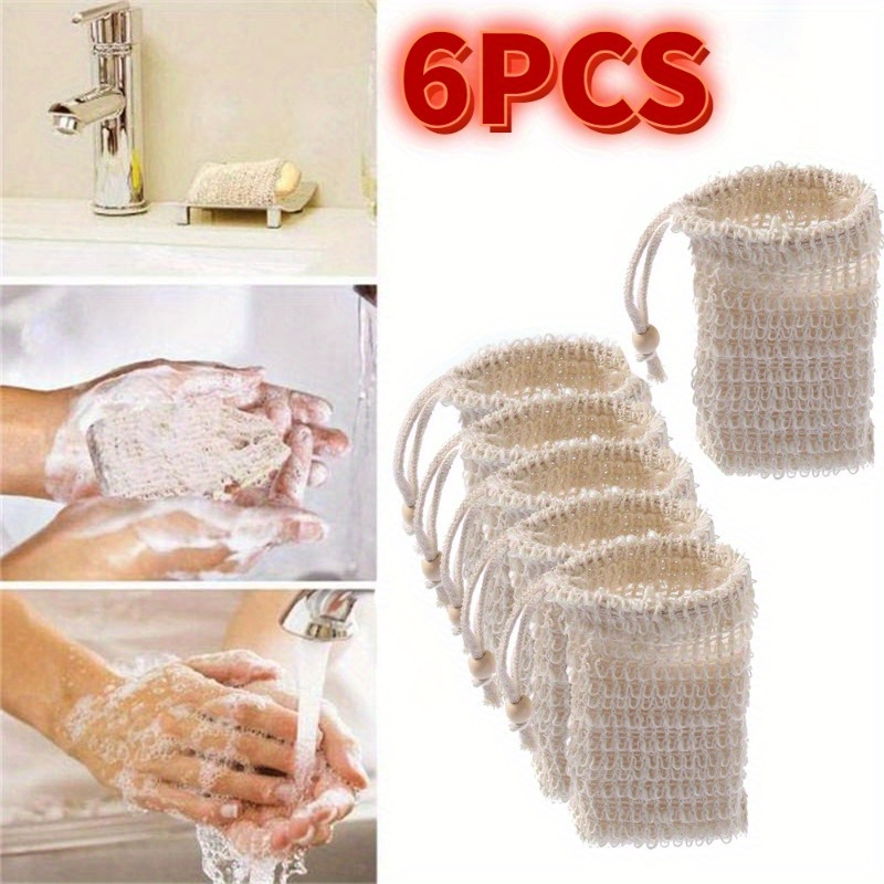 Soap Bag Set Natural Ramie Mes - Eco Sponge recension och pris