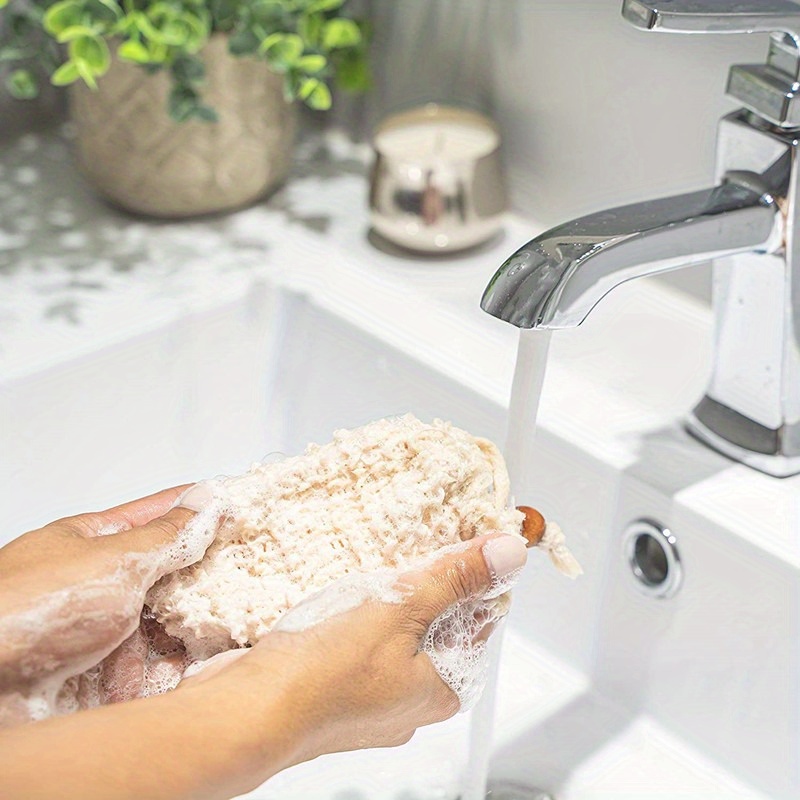 Soap Bag Set Natural Ramie Mes - Eco Sponge recension och pris
