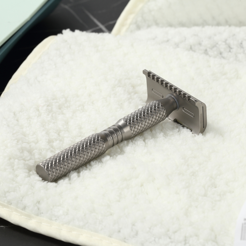 YAQI Ghost  90DC Cross Grain P - Safety Razor Handle recension och pris