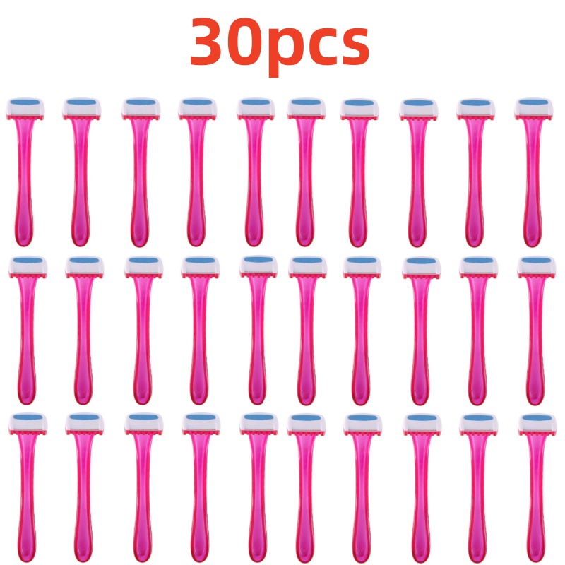 -5-30 Pieces Disposable Women  - Safety Razor Handle recension och pris