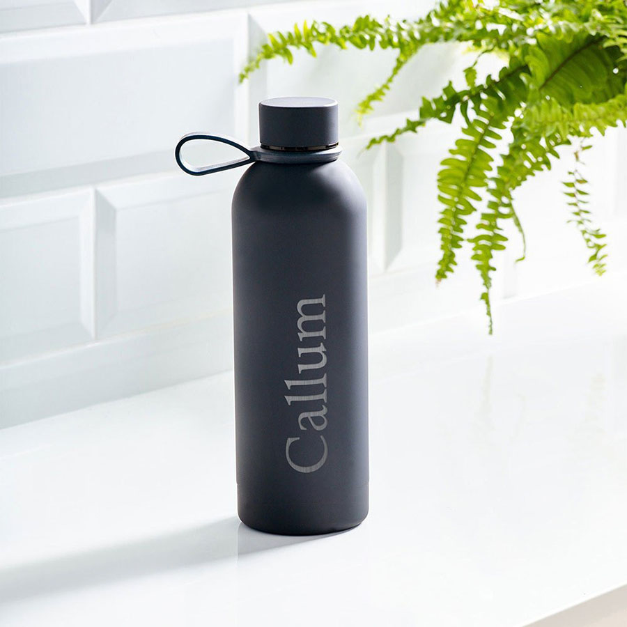 Custom Laser Engraved Name Mat - Reusable Bottle recension och pris